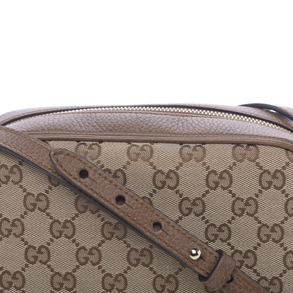 Gucci Monogram Mini Bree Messenger Bag Beige Tabacco 12 of 12