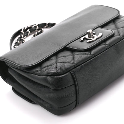 Chanel Caviar All About Flap Bag Black 10 of 11