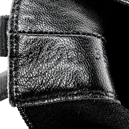 Gucci Calfskin Nappa Matelasse Frances Chelsea Boots 35 Great White Black 6 of 12