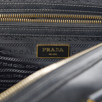 Prada Saffiano Lux Bowler Black 5 of 10