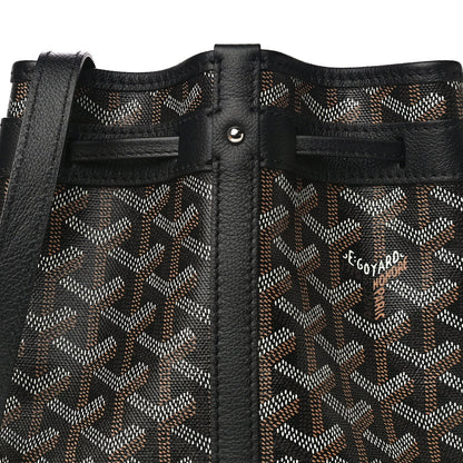 Goyard Goyardine Petit Flot Bucket Bag PM Black 6 of 11