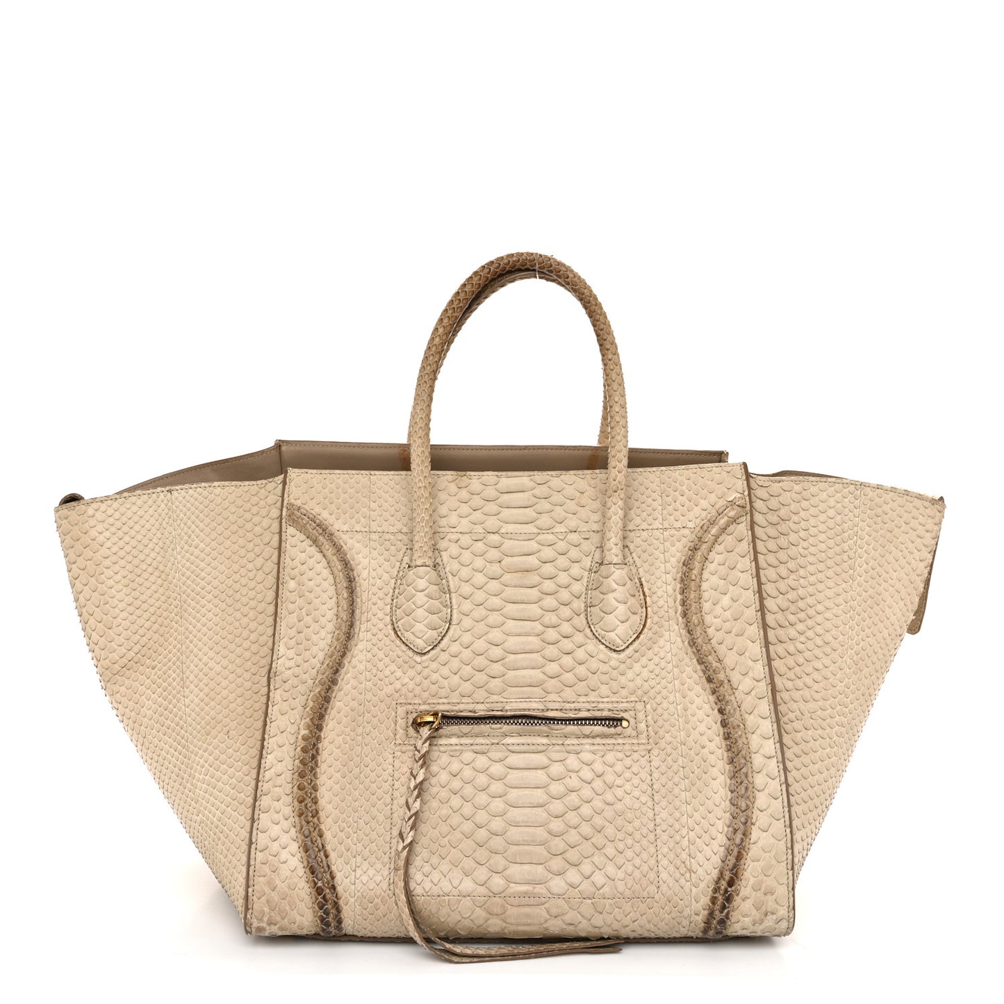 Snakeskin Medium Phantom Luggage Grey