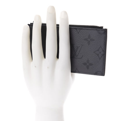 Louis Vuitton Reverse Monogram Eclipse Taiga Coin Card Holder 2 of 6