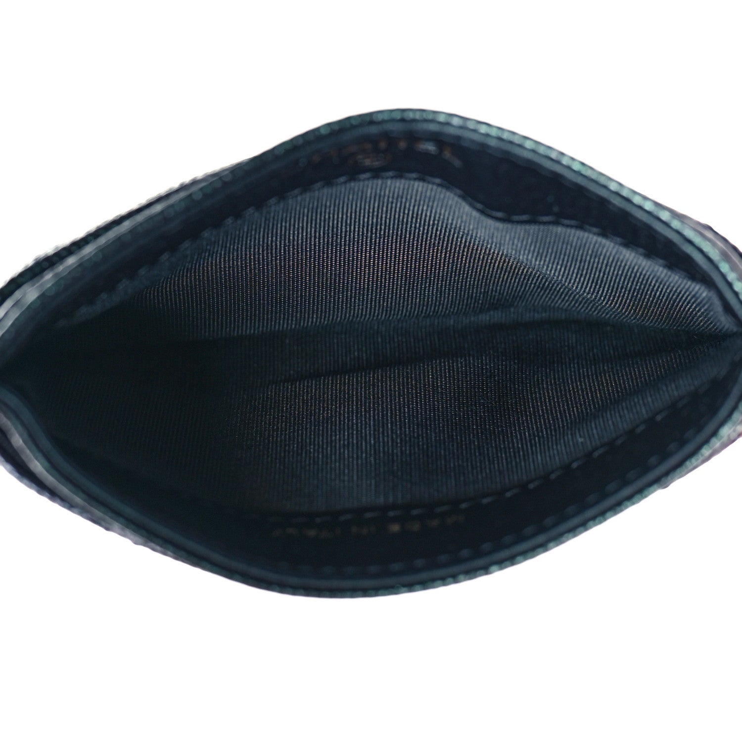 Chanel Iridescent Caviar Quilted Card Holder Black 5 of 10