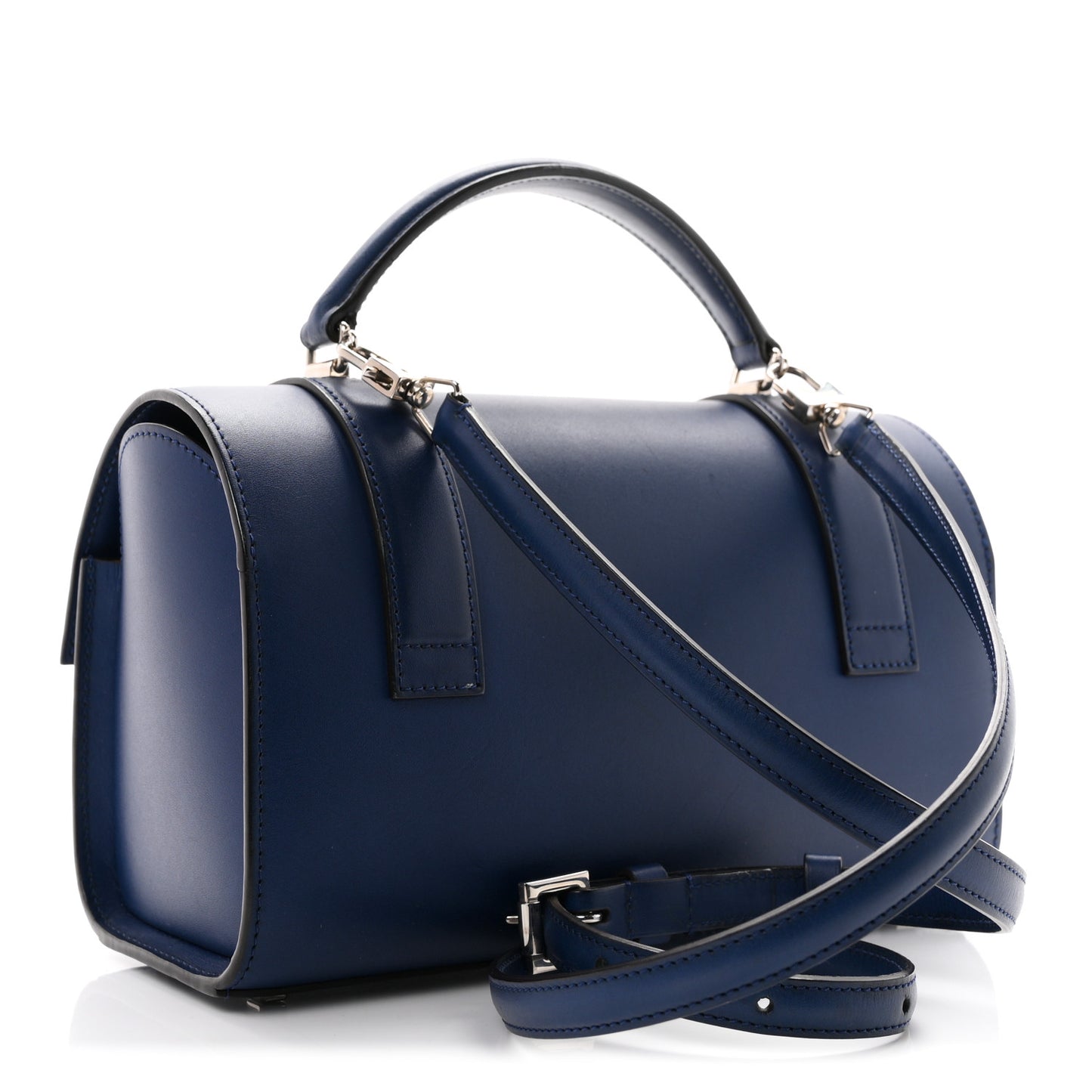 Box Calfskin Cabotin Blue