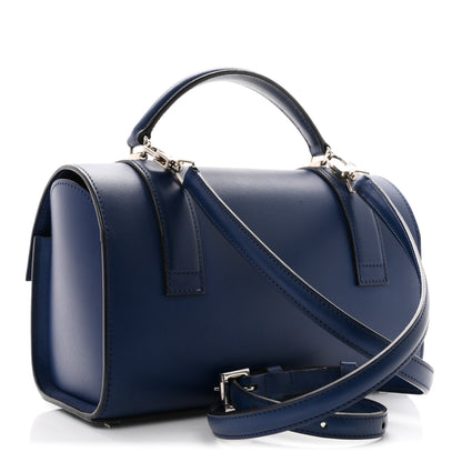 Moynat Box Calfskin Cabotin Blue 3 of 9