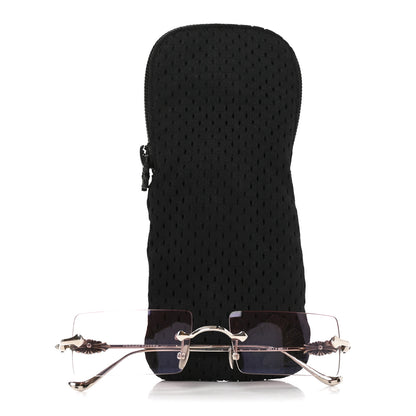 Chrome Hearts Metal Hellz Bellz Rimless Sunglasses Silver Pink 6 of 6