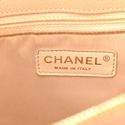 Chanel Caviar Quilted Grand Shopping Tote GST Beige Clair 6 of 13