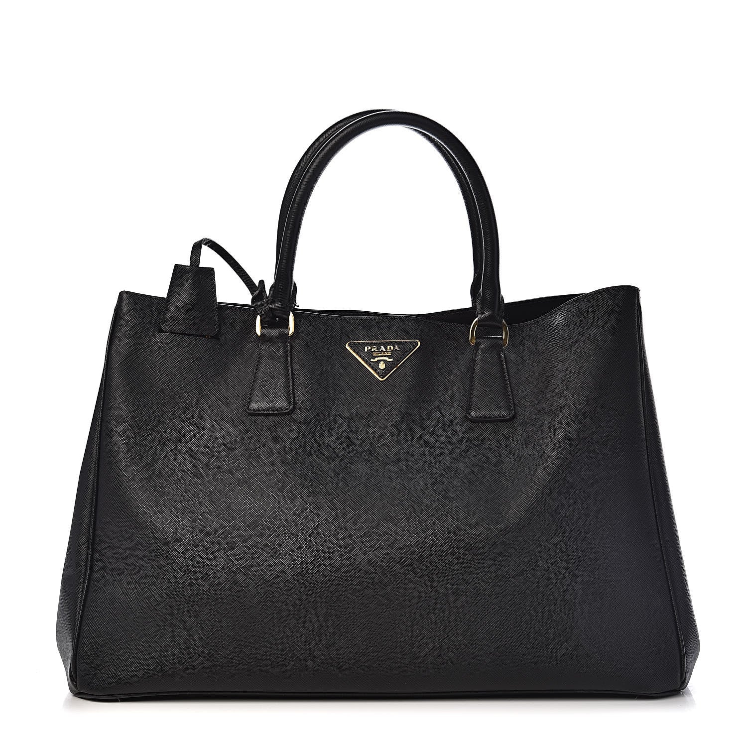 Prada Saffiano Lux Large Tote Black 1 of 13