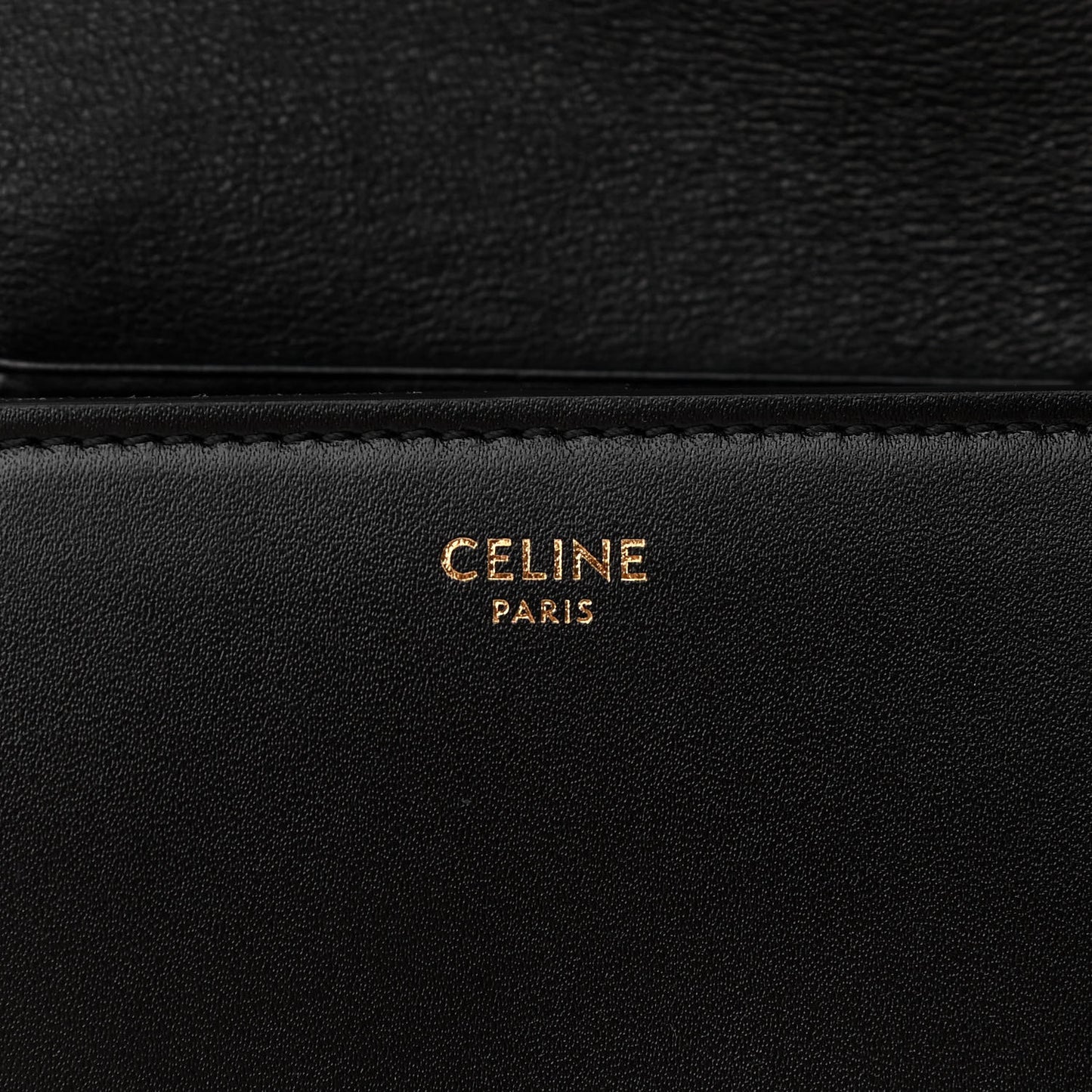 Smooth Calfskin Tassel Belt Bag Black
