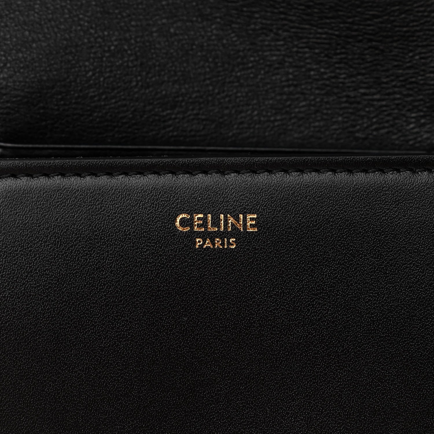 Celine Smooth Calfskin Tassel Belt Bag Black 6 of 11