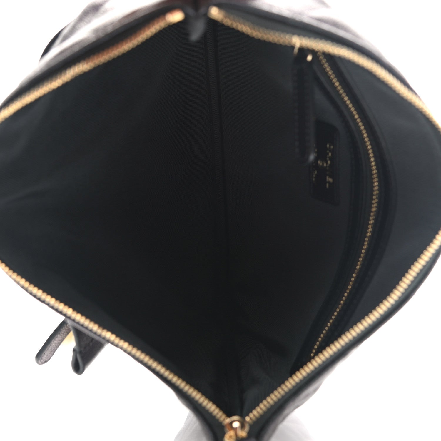 Chanel Iridescent Caviar Medium Night by the C Pouch Clutch Black 5 of 7