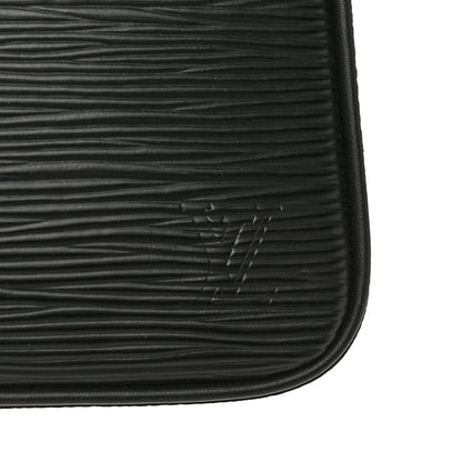 Louis Vuitton Epi Easy Pouch On Strap Black 8 of 9