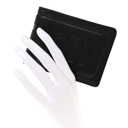 Louis Vuitton Cuir Bi-Fold Wallet Dark Infinity 2 of 11