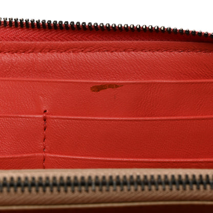 Bottega Veneta Nappa Intrecciato Half Zip Around Wallet Magma 7 of 11