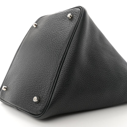 Hermes Taurillon Clemence Picotin Lock 22 MM Black 10 of 10