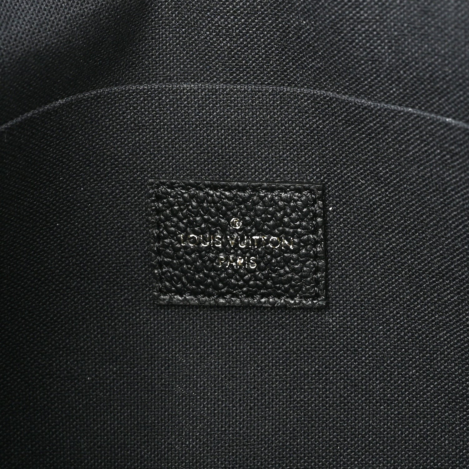 Louis Vuitton Empreinte Pochette Felicie Chain Wallet Black 7 of 10