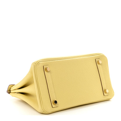 Hermes Togo Birkin 25 Jaune Poussin 4 of 11