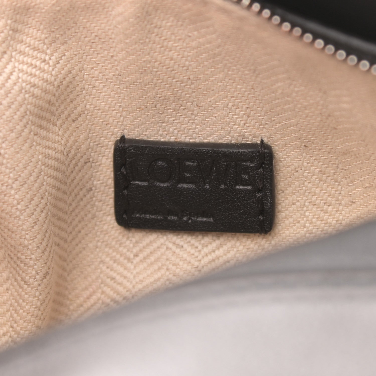 Loewe Calfskin Mini Puzzle Bag Black 6 of 7