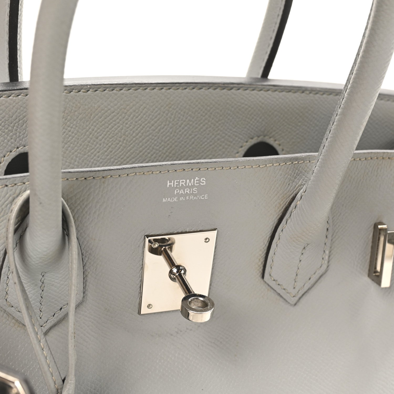 Hermes Epsom Birkin 30 Bleu Glacier 6 of 9