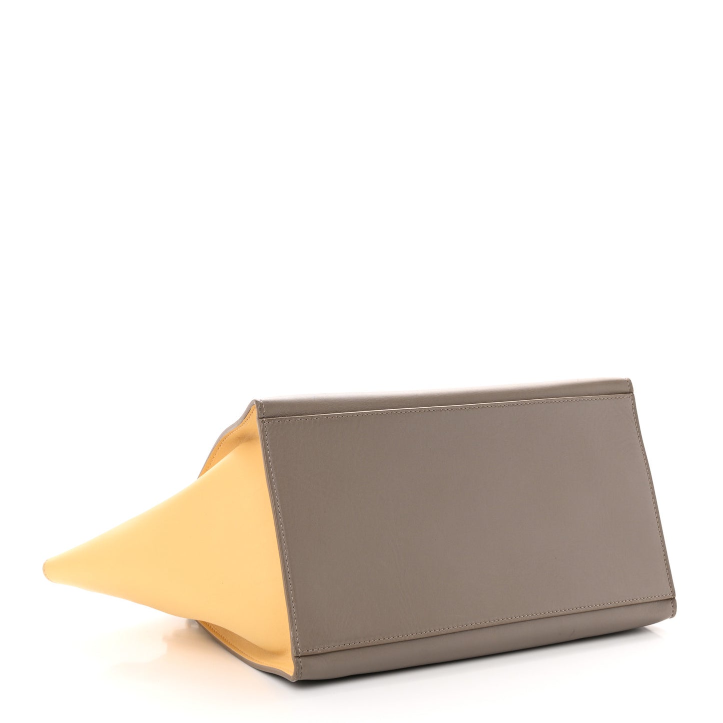 Smooth Calfskin Medium Tri-Color Trapeze Butter