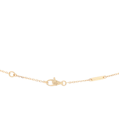 Van Cleef & Arpels 18K Yellow Gold Diamond Mini Frivole Pendant Necklace 4 of 5