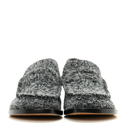 Loewe Brushed Suede Comic 90mm Loafers 39 41 Charcoal 2 of 9