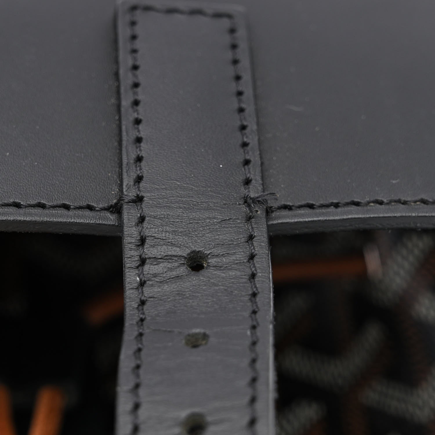 Goyard Goyardine Calfskin Alpin MM Backpack Black 13 of 15