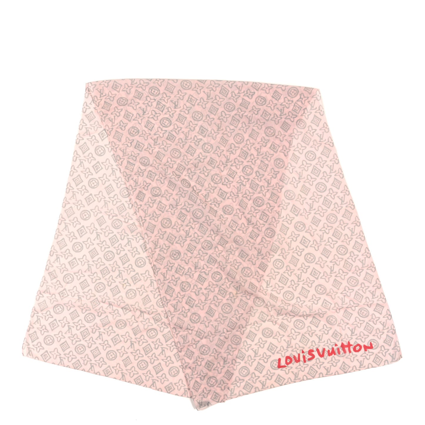 Cotton Tahitienne Scarf Pink