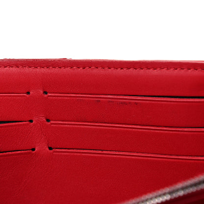 Louis Vuitton Calfskin Love Lock New Wave Long Wallet Red 9 of 14