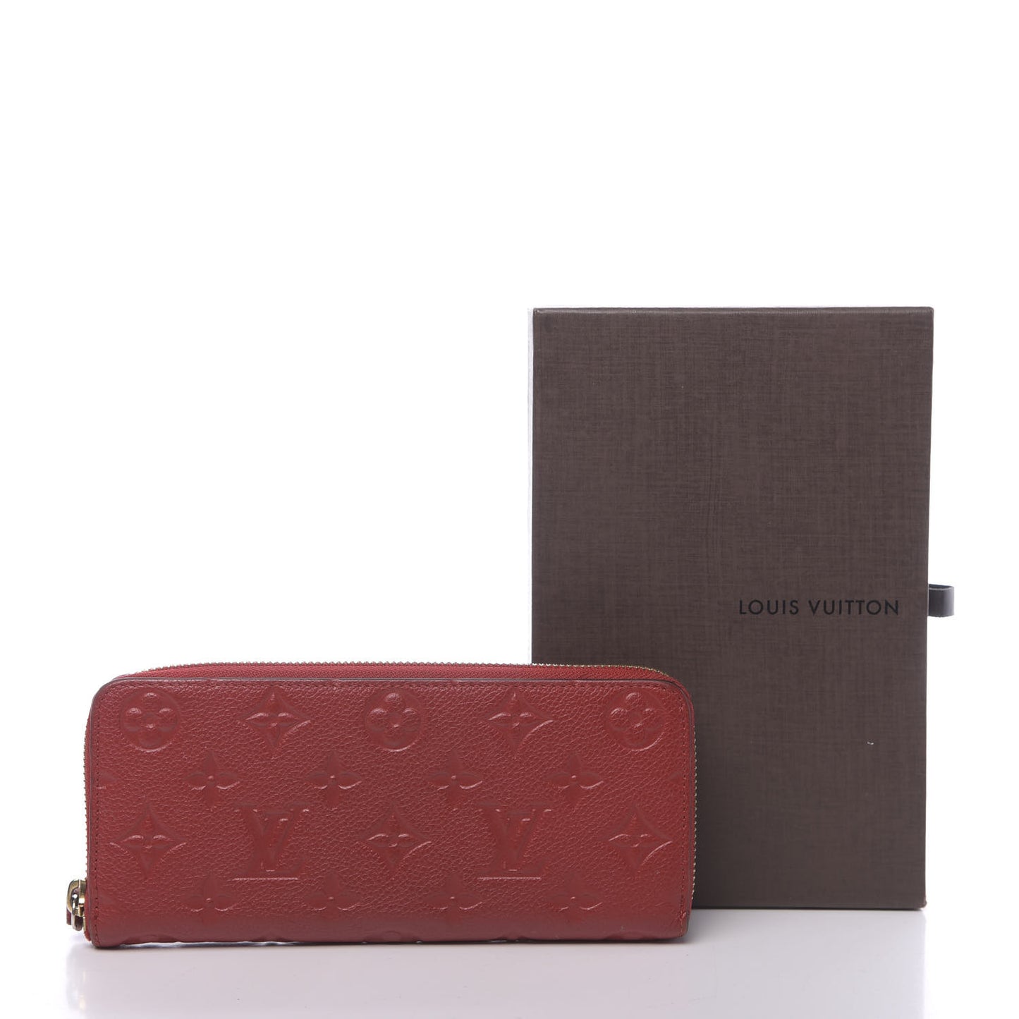 Empreinte Clemence Wallet Cherry