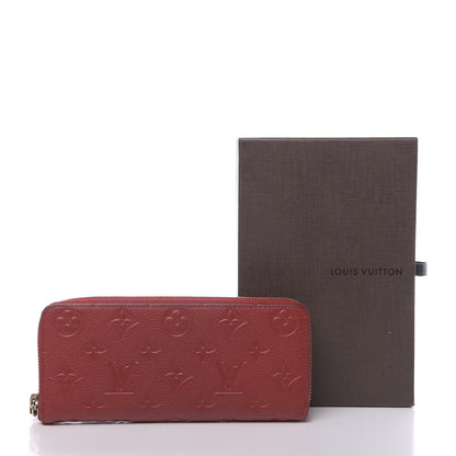 Louis Vuitton Empreinte Clemence Wallet Cherry 7 of 7