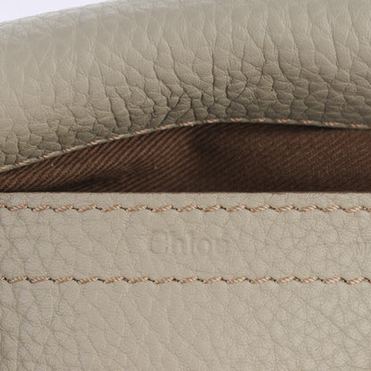 Chloe Calfskin Mini Marcie Round Crossbody Bag Baobab Green 6 of 9