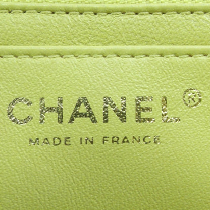 Chanel Lambskin XL JUMBO MAXI Flap Lemon 10 of 13