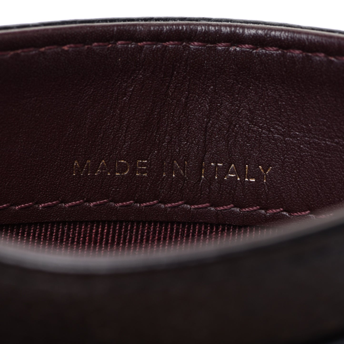 Caviar Quilted Card Holder Black