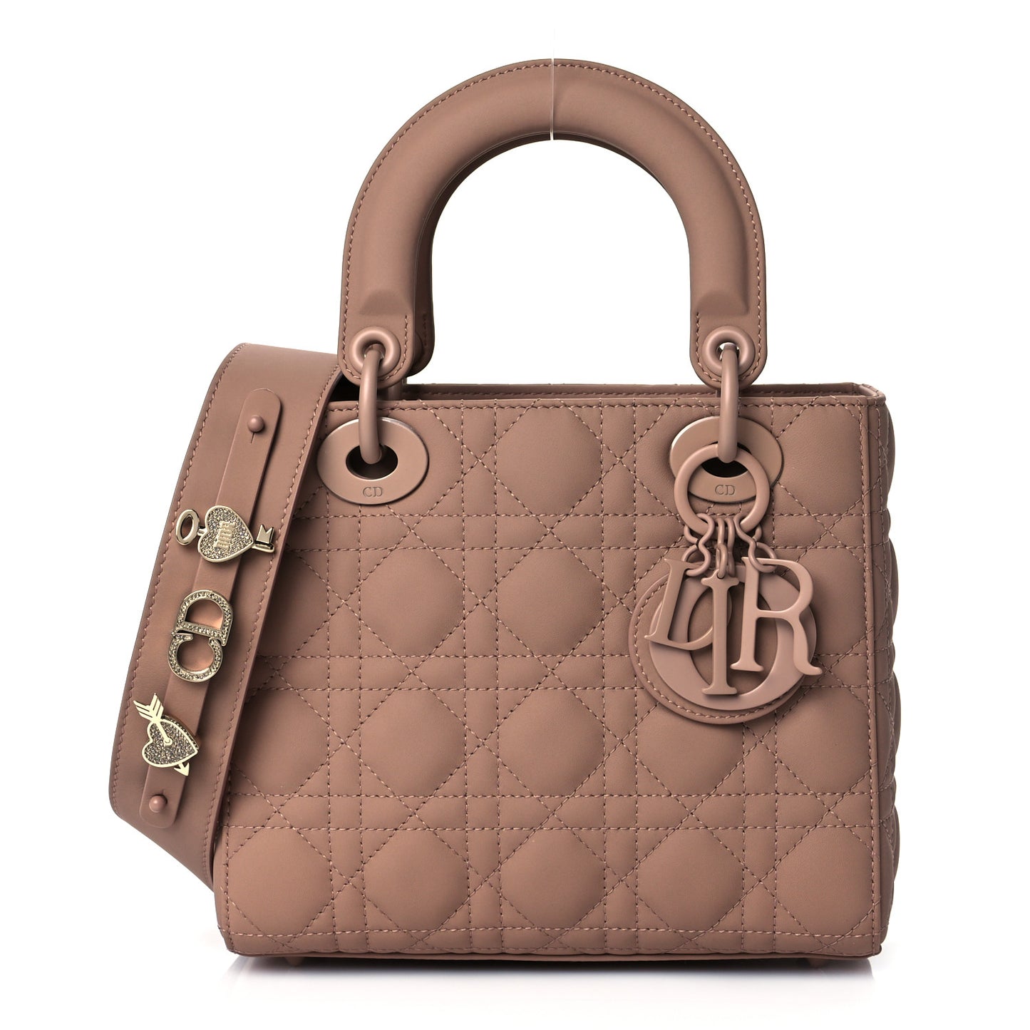 Ultra Matte Calfskin Cannage Small My ABCDior Lady Dior Beige