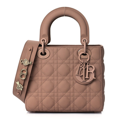 Christian Dior Ultra Matte Calfskin Cannage Small My ABCDior Lady Dior Beige 1 of 9