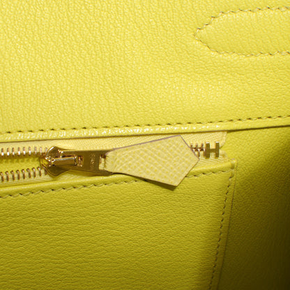 Hermes Epsom Birkin 35 Soufre Sulfur 11 of 11