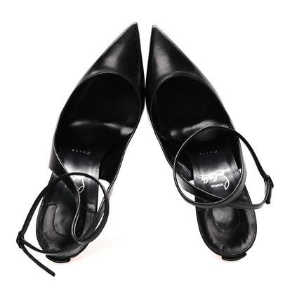 Christian Louboutin Kid Condora Strap 100 Pumps 41 Black 2 of 8