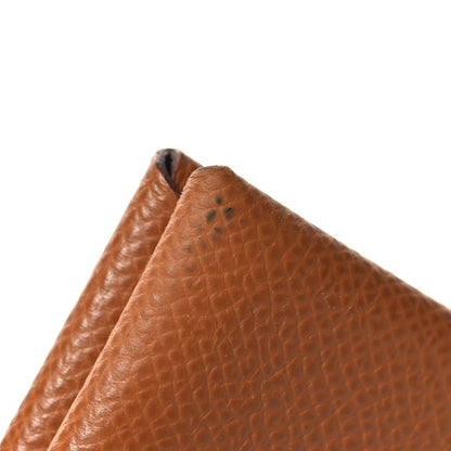 Hermes Epsom Calvi Card Case Gold 10 of 11