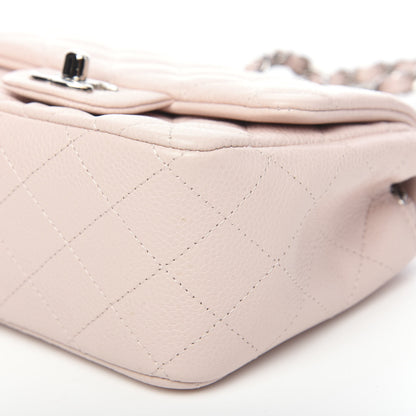 Chanel Caviar Quilted Mini Square Flap Pink 6 of 10