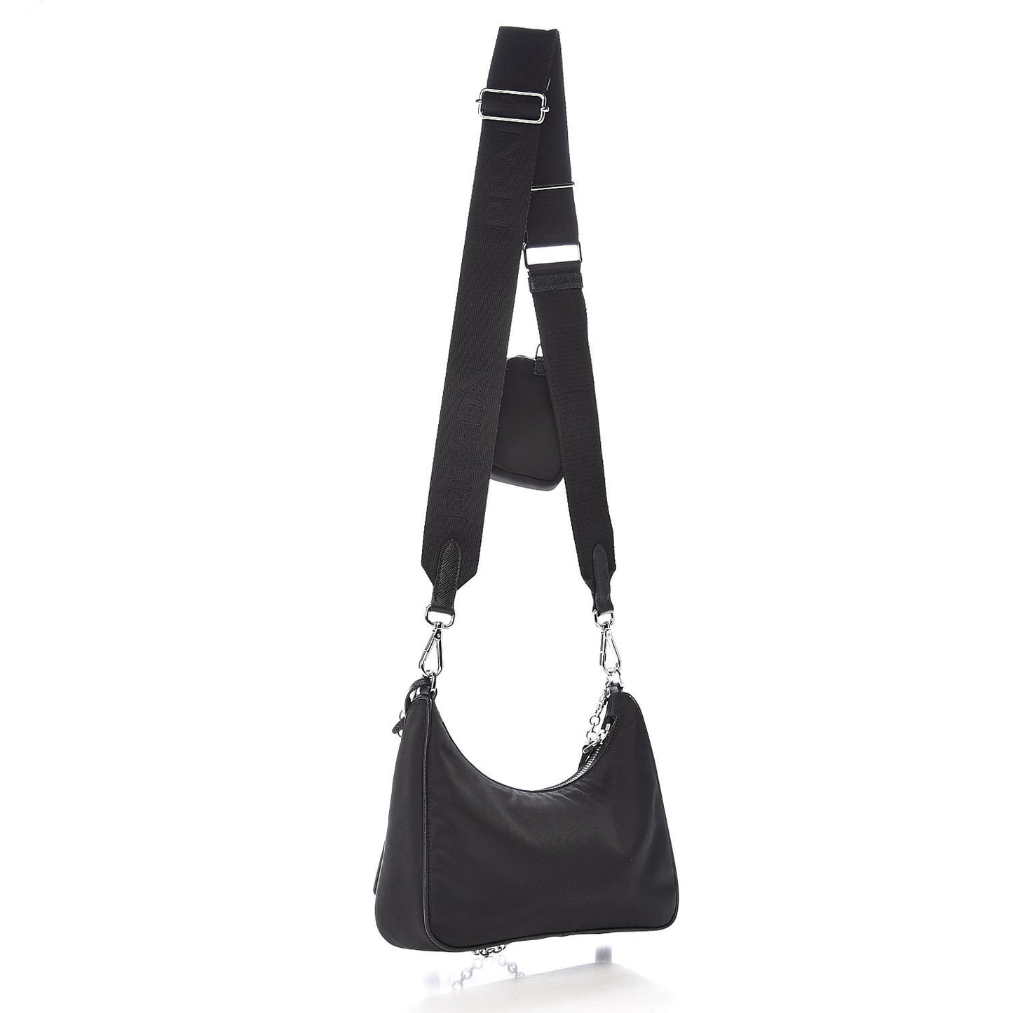 Nylon Re-Edition 2005 Shoulder Bag Black