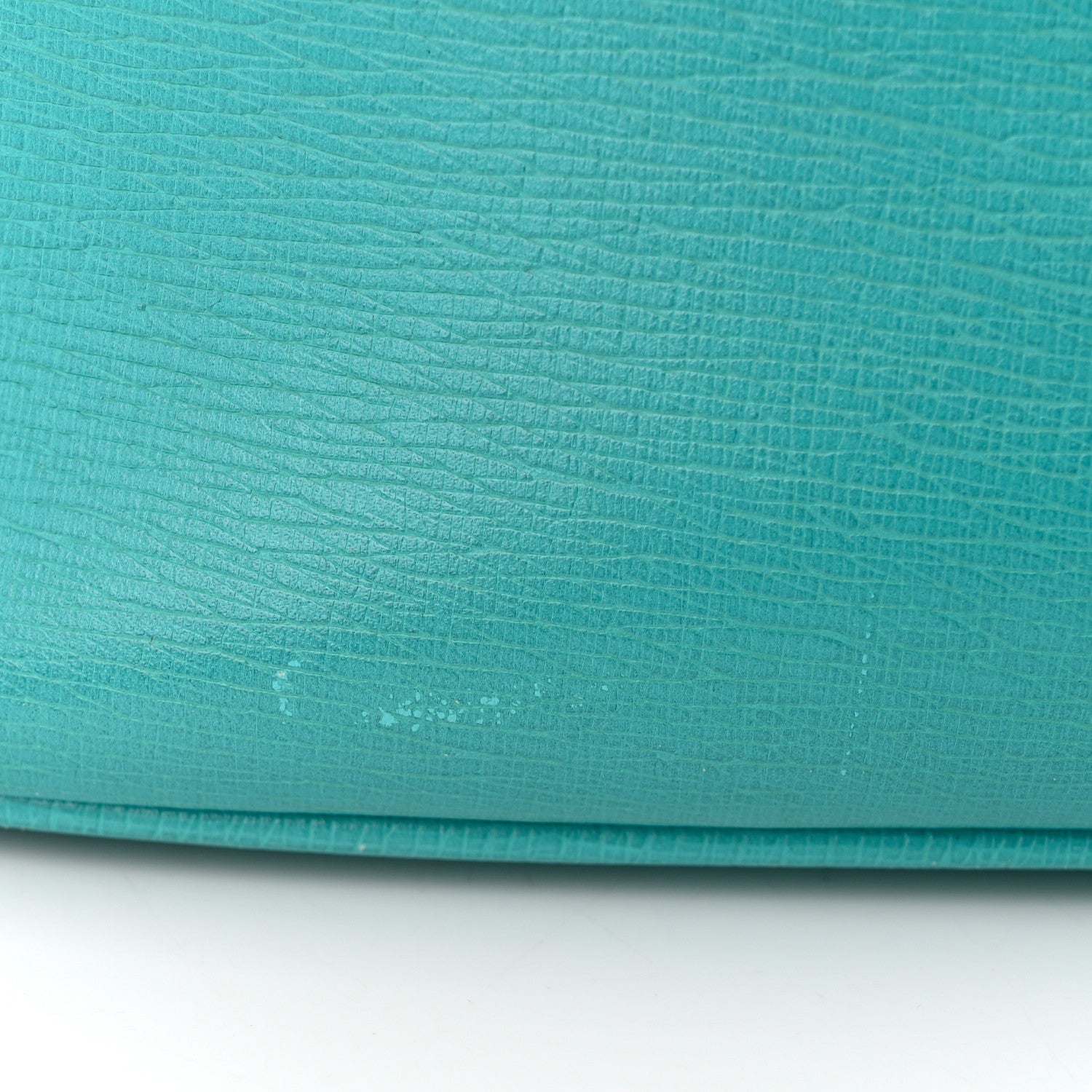 Gucci Textured Calfskin Medium Bright Bit Tote Blue 14 of 19