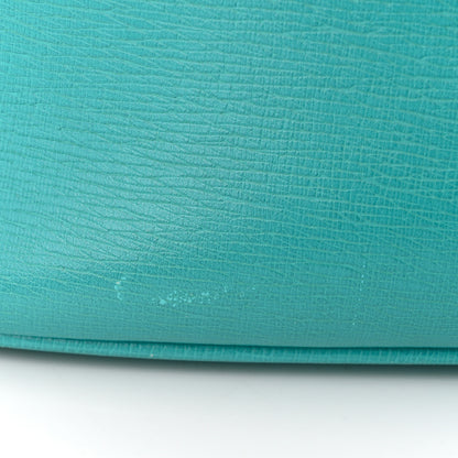 Gucci Textured Calfskin Medium Bright Bit Tote Blue 14 of 19