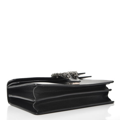 Gucci Pebbled Calfskin Small Dionysus Shoulder Bag Black 5 of 10