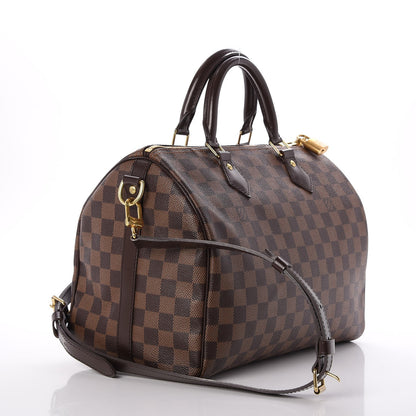 Louis Vuitton Damier Ebene Speedy Bandouliere 30 3 of 7