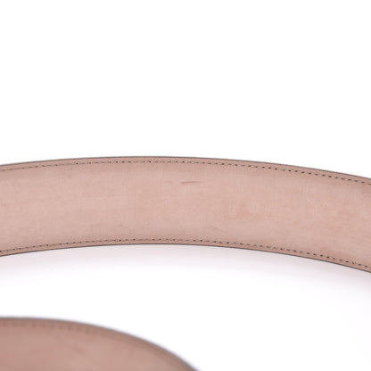 Gucci Guccissima Signature Interlocking G 40mm Belt 85 34 Cocoa 5 of 8