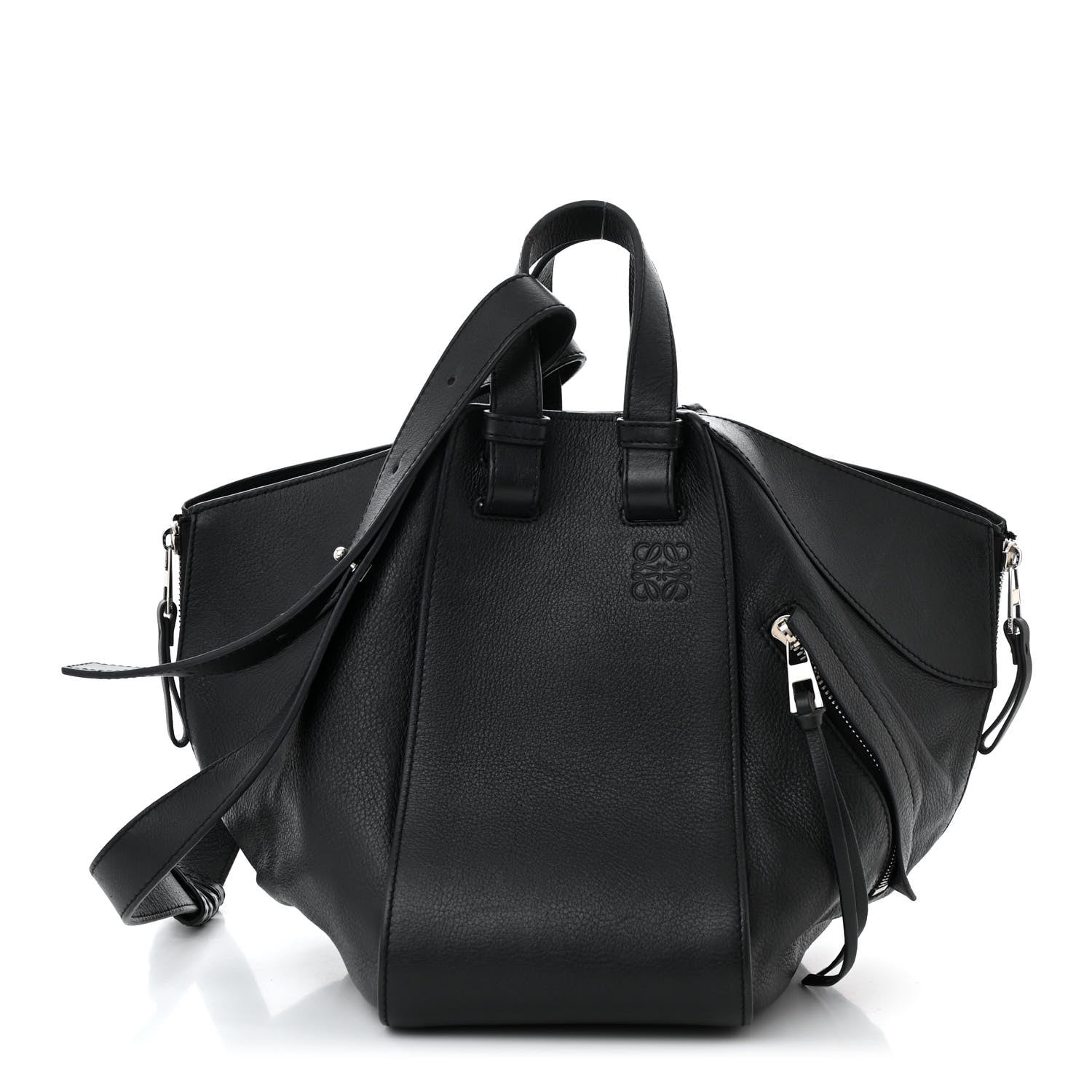 Loewe Calfskin Small Hammock Shoulder Bag Black 1 of 10