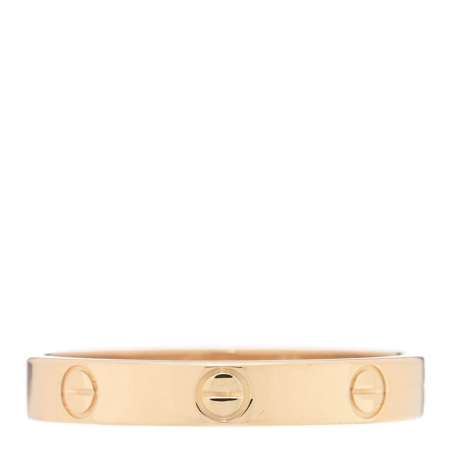 Cartier 18K Yellow Gold 3.5mm LOVE Wedding Band Ring 63 10.25 1 of 5