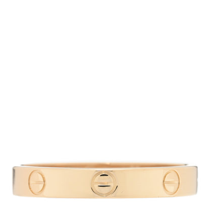 Cartier 18K Yellow Gold 3.5mm LOVE Wedding Band Ring 63 10.25 1 of 5